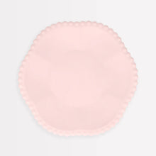 Load image into Gallery viewer, Meri Meri Pink Dot Edged Flower Compostable Side Plates (Pack of 8)
