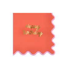 Load image into Gallery viewer, Meri Meri Wiggle Edge Large Napkins (Pack of 16)
