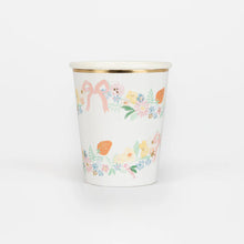 Load image into Gallery viewer, Elegant Floral Cups (Pack 8)