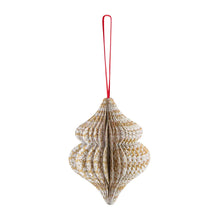 Load image into Gallery viewer, Meri Meri X Liberty Paper Honeycomb Tree Decorations (Pack of 6)