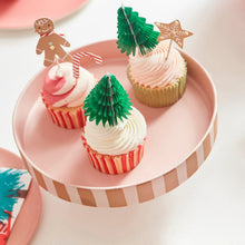 Load image into Gallery viewer, Gingerbread Cupcake Kit (24 toppers)