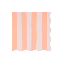 Load image into Gallery viewer, Pastel Stripe Small Napkins (Pack 16)