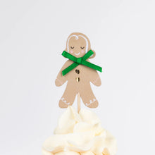 Load image into Gallery viewer, Gingerbread Cupcake Kit (24 toppers)