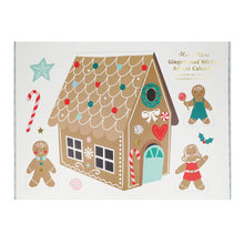 Load image into Gallery viewer, Gingerbread Sticker Advent Calendar