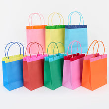 Load image into Gallery viewer, Meri Meri Bright Fringed Party Bags (Pack of 8)