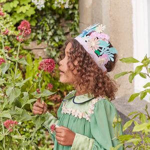 Paper Flower Head-Dress (Pack 8)