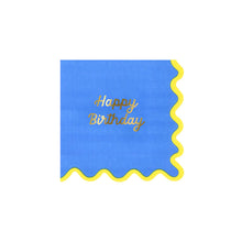 Load image into Gallery viewer, Meri Meri Wiggle Edge Small Shaped Napkins (Pack of 16)