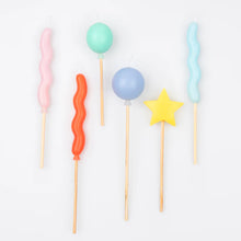 Load image into Gallery viewer, Balloon Candles (Set 6)