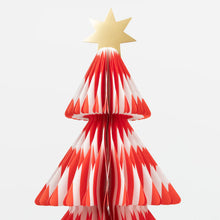 Load image into Gallery viewer, Meri Meri Stripe 3D Honeycomb Trees