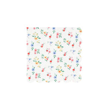 Load image into Gallery viewer, Ditsy Posy Scalloped Small Napkins (Pack 16)