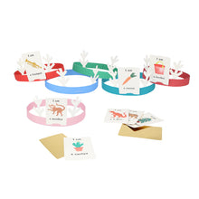 Load image into Gallery viewer, Santa, Reindeer &amp; Tree Christmas Crackers (Pack 6)