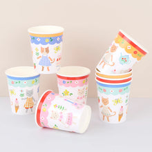 Load image into Gallery viewer, Meri Meri Kitten Club Cups (Pack of 8)