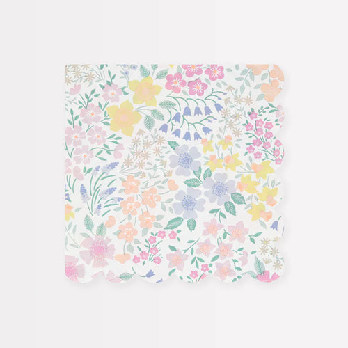 Cottage Garden Large Napkins (Pack 16)