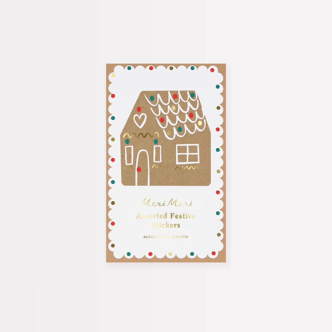 Gingerbread Stickers (Box 50)