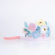 Load image into Gallery viewer, Paper Flower Head-Dress (Pack 8)