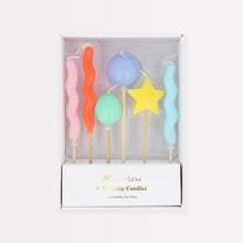 Load image into Gallery viewer, Balloon Candles (Set 6)
