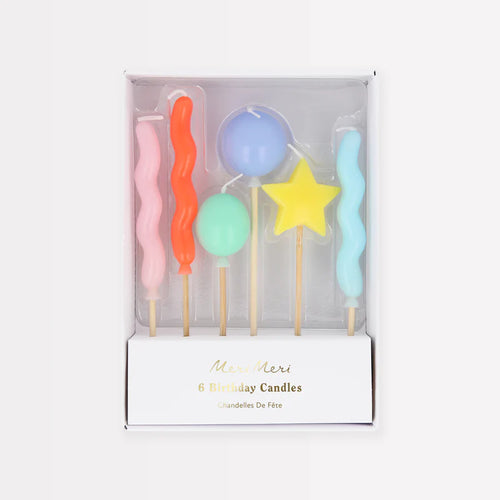 Balloon Candles (Set 6)