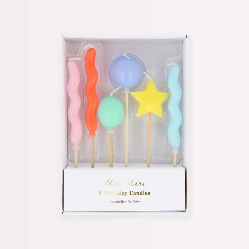 Balloon Candles (Set 6)