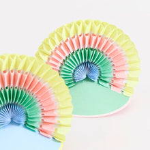 Load image into Gallery viewer, Meri Meri Charm Party Rainbow Party Hats (Pack of 6)