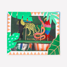 Load image into Gallery viewer, Meri Meri Jungle Jamboree Cupcake Kit (Pack of 24)