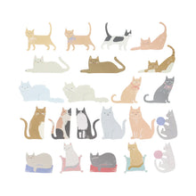 Load image into Gallery viewer, Meri Meri Cat Shaped Stickers