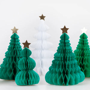 Meri Meri Honeycomb Trees (Pk 10)