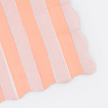 Load image into Gallery viewer, Pastel Stripe Small Napkins (Pack 16)