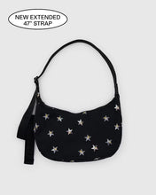 Load image into Gallery viewer, Baggu - Medium Nylon Crescent Bag Stars