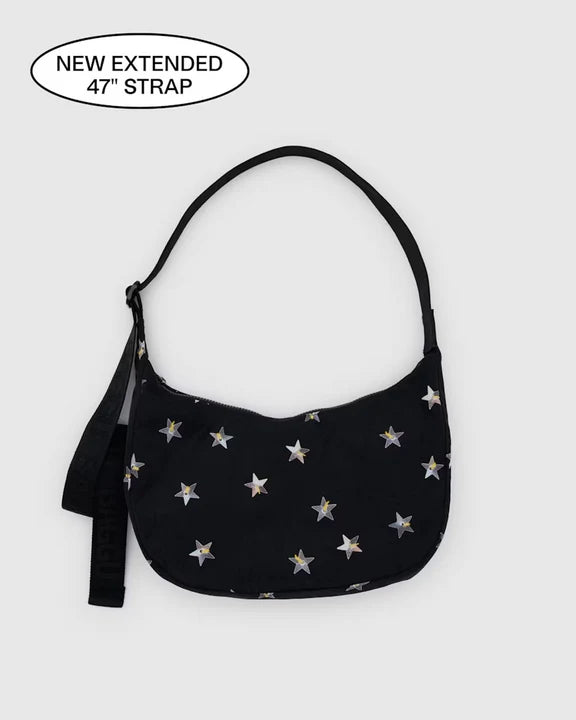 Baggu - Medium Nylon Crescent Bag Stars