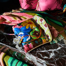 Load image into Gallery viewer, SAGE X CLARE Ines Silk Pouch - Verdant