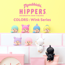 Load image into Gallery viewer, Monchhichi Hippers Colors: Wink Series