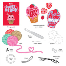 Load image into Gallery viewer, Loopy Crochet Book &amp; Kit - Sweet Berry