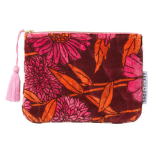 Load image into Gallery viewer, SAGE X CLARE Bernanda Velvet Pouch-Port