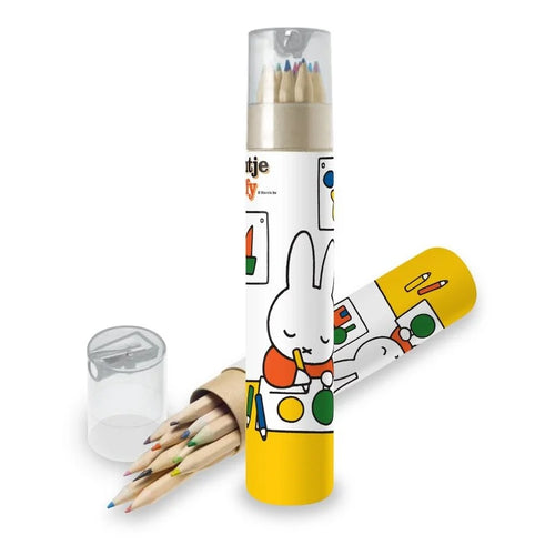 Miffy Pecil Case With Pencils