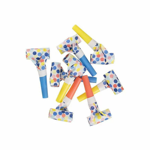 Party Blowouts Neon Confetti (Pack 8)