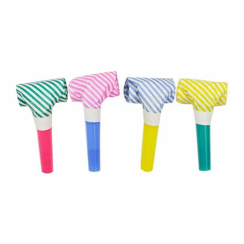 Party Blowouts Bright Stripes (Pack 8)