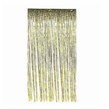 Load image into Gallery viewer, Hanging Curtain Background Metallic Gold