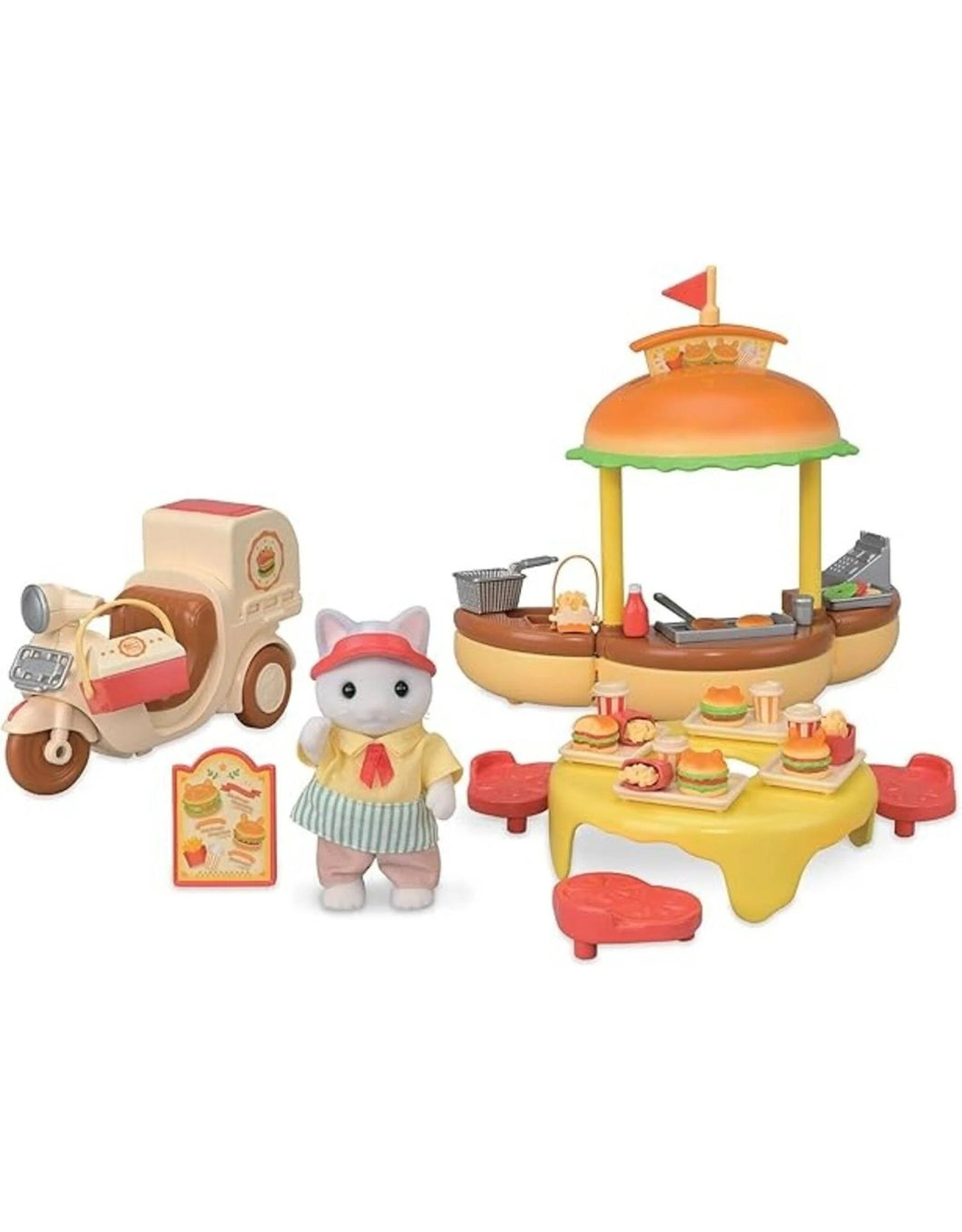 Sylvanian Families Hamburger Stand