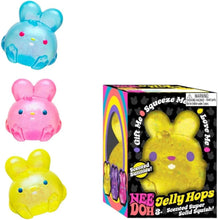 Load image into Gallery viewer, NeeDoh Jelly Hops Scented Bunnies