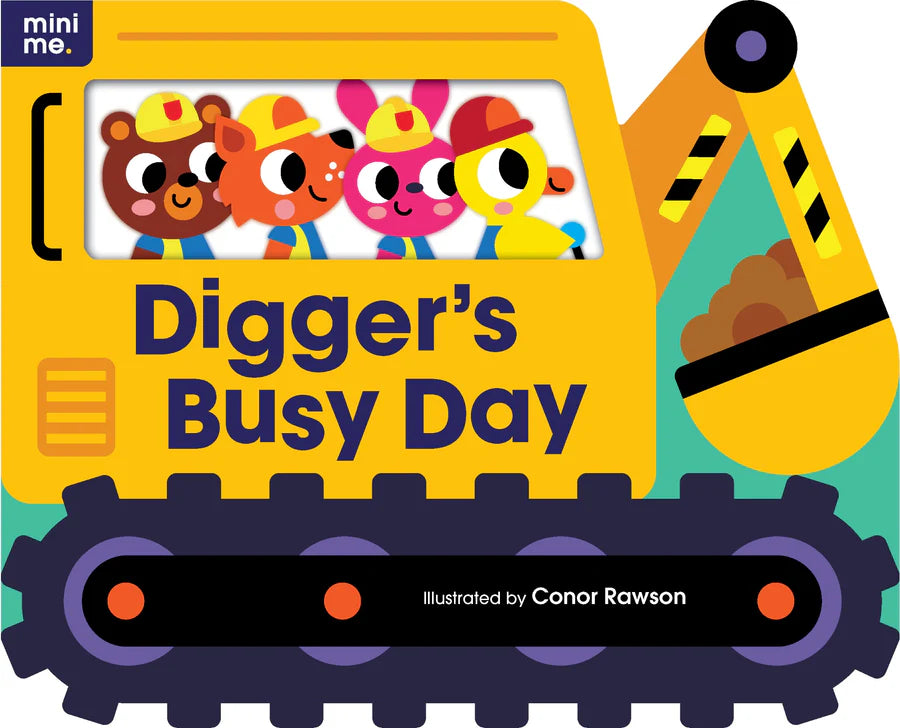 Shaped Board Book - Digger's Busy Day
