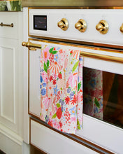 Load image into Gallery viewer, KIP &amp; Co. Meandering Meadow Linen Tea Towel