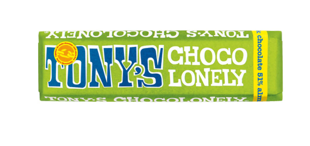 Tony's Chocolonely Dark Almond & Sea Salt Snack Size 50g