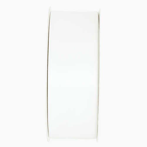 Double-Face Satin Ribbon (10mm x 30m) White