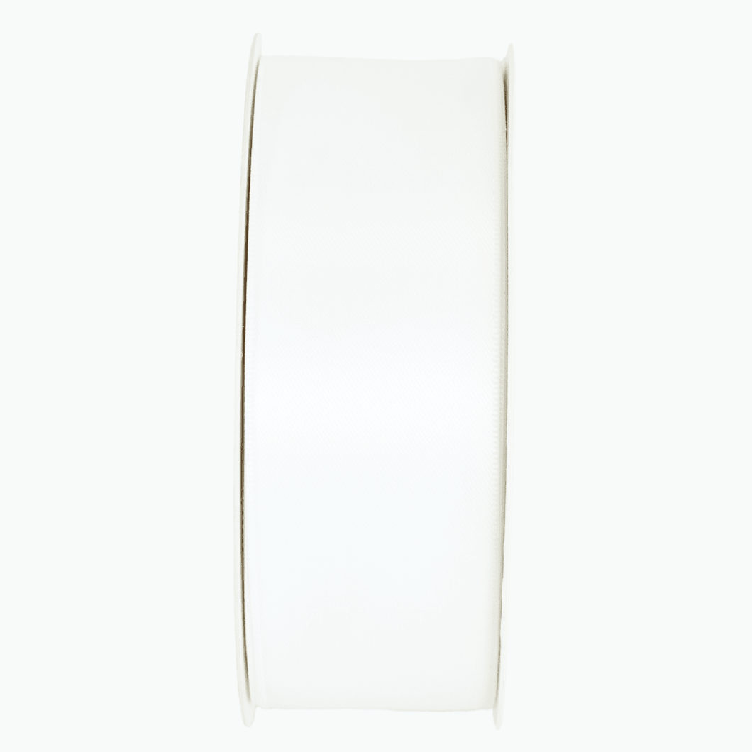 Double-Face Satin Ribbon (20mm x 30m) White
