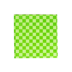 Checkered In The Limelight Napkins Small (Pack 20)