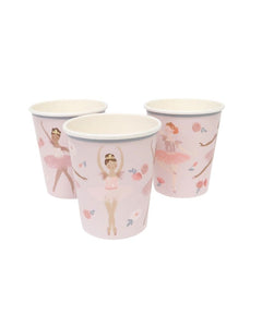 Ballerina Cups (Pack 8)