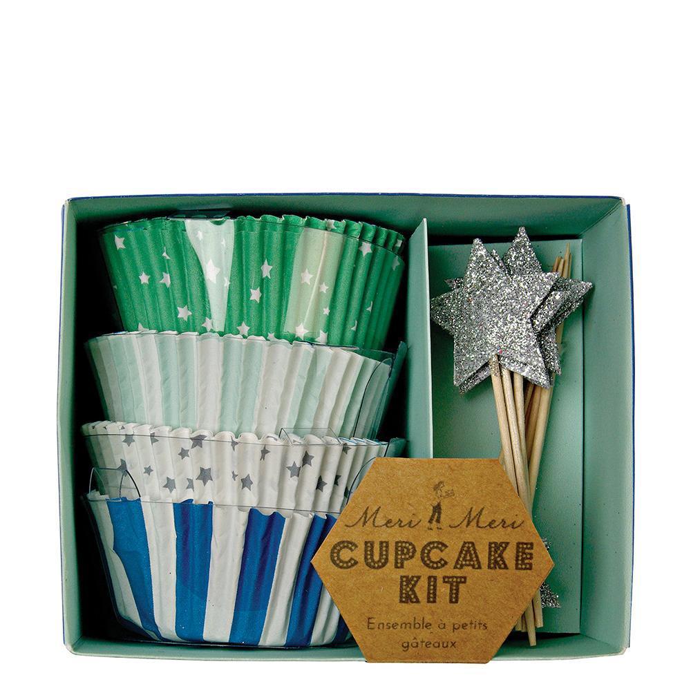 Blue Star Cupcake Kit