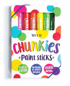 Ooly Chunky Paint Sticks Set 12