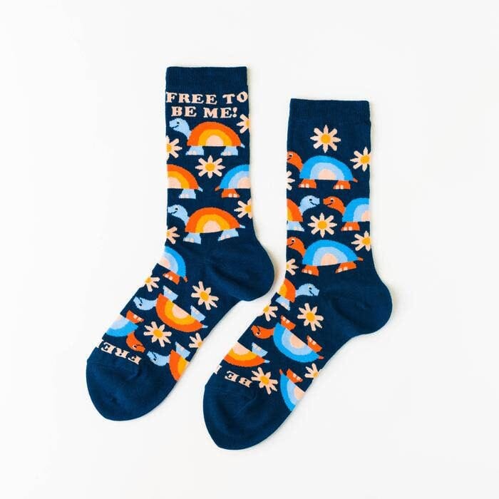 Women's - Free To Be Me Crew Socks