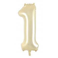 Luxe Gold Number Foil Balloon 86cm